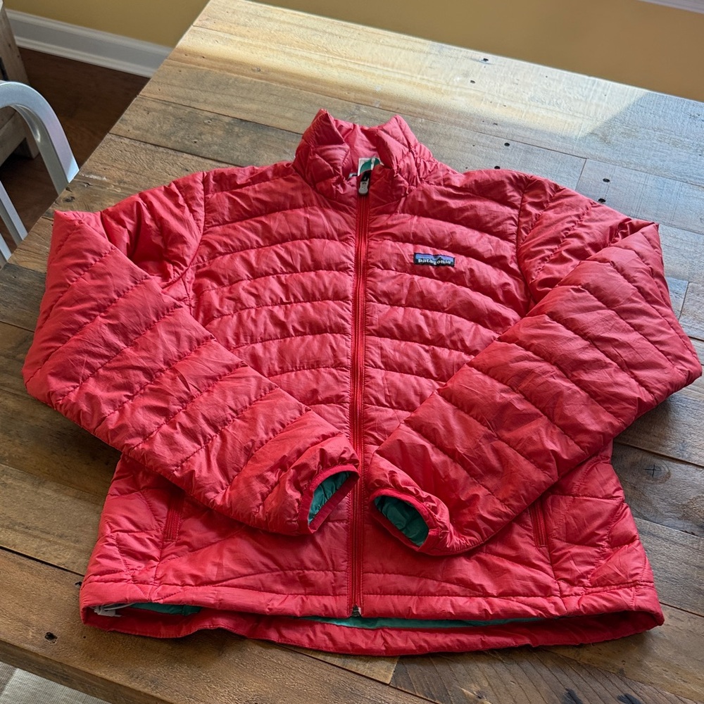 Patagonia Red Puffer Jacket